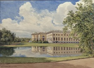 The Alexander Palace in Tsarskoye Selo, 1831