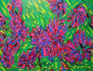 Abstract Imaginary Flowers