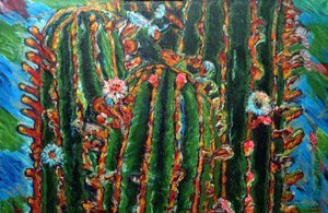 Blooming Cactus by Gerhardt Isringhaus