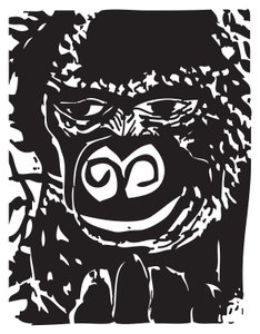 Pensive Gorilla by Gerhardt Isringhaus