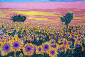 Sunflower Field, 2024 by Gerhardt Isringhaus