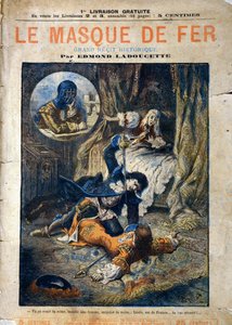 Le Masque de Fer, cover of novel by Edmond Ladoucette by Gerlier