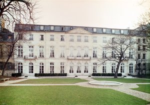 View of the Garden Facade of the Hotel de Beauharnais, Built in 1713