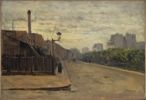 Rue Auguste-Cain, circa 1900 by Germain Eugene Bonneton