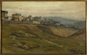 Rue du Moulin-des-Prés, circa 1900 by Germain Eugene Bonneton