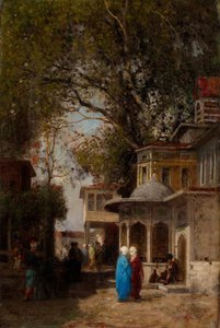 The Street, Second Half of the 19th century by Germain Fabius Brest