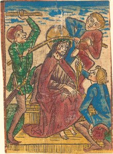 Christ Crowned with Thorns by German 15th Century