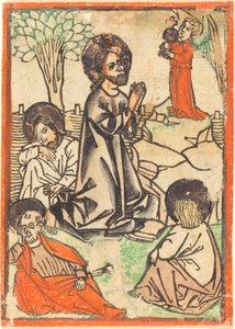 Christ on the Mount of Olives by German 15th Century