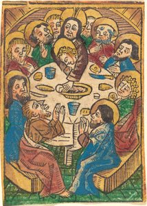 Last Supper by German 15th Century