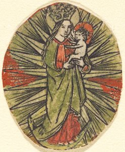 Madonna and Child by German 15th Century