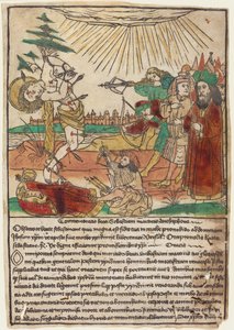Saint Sebastian by German 15th Century