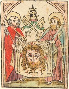 Saints Peter and Paul with the Sudarium by German 15th Century