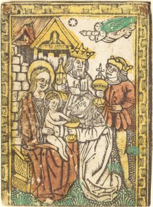 The Adoration of the Magi by German 15th Century