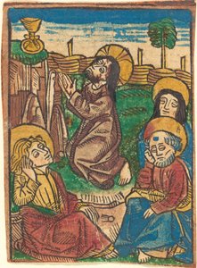 The Agony in the Garden by German 15th Century