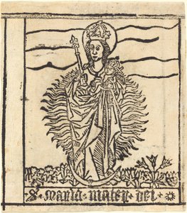 The Virgin and Child by German 15th Century