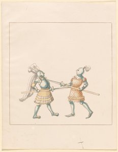 Freydal, The Book of Jousts and Tournament of Emperor Maximilian I: Combats on Foot (Jousts)(Volume III): Plate 148