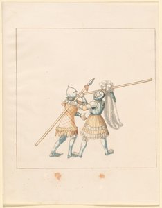 Freydal, The Book of Jousts and Tournament of Emperor Maximilian I: Combats on Foot (Jousts)(Volume III): Plate 150