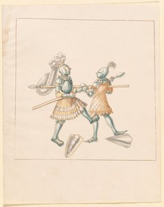 Freydal, The Book of Jousts and Tournament of Emperor Maximilian I: Combats on Foot (Jousts)(Volume III): Plate 151