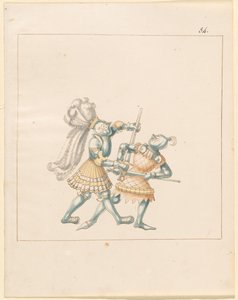 Freydal, The Book of Jousts and Tournament of Emperor Maximilian I: Combats on Foot (Jousts)(Volume III): Plate 164