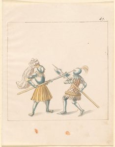 Freydal, The Book of Jousts and Tournament of Emperor Maximilian I: Combats on Foot (Jousts)(Volume III): Plate 146