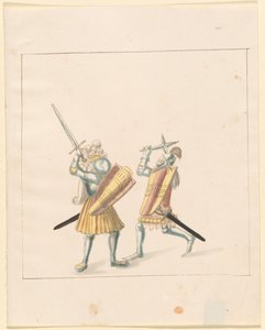 Freydal, The Book of Jousts and Tournament of Emperor Maximilian I: Combats on Foot (Jousts)(Volume III): Plate 155