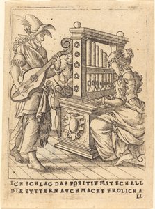 I Strike the Positive with Sound, the Zither Makes All Joyful by German 16th Century