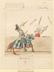 Italian Joust of Peace by German 16th Century