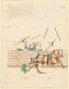 Italian Joust of Peace by German 16th Century