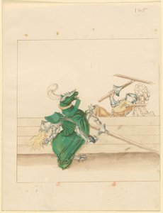 Italian Joust of Peace by German 16th Century
