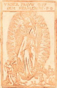Madonna of the Hernleberg by German 17th Century