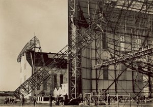 Airship LZ 130 Under Construction
