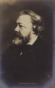 Ferdinand Freiligrath (1810-1876), German Poet by German Photographer