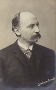 Friedrich Spielhagen (1829-1911), German Novelist and Translator by German Photographer