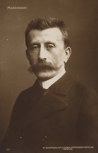 Portrait of Moritz Moszkowski by German Photographer