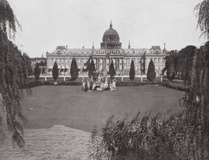 Potsdam, Stadtschloss and Neptune Fountain by German Photographer