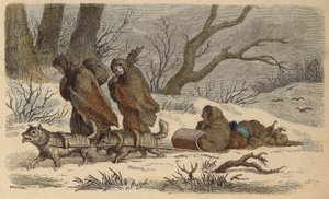 A Native American Sled