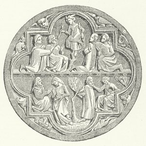 A depiction of Courtly Love in the Provence region of France