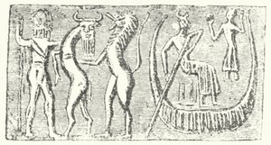 A Depiction of the Great Flood from the Epic of Gilgamesh
