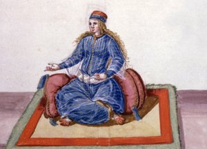 A Favourite in the Court of the Ottoman Sultan, c.1600 by German School
