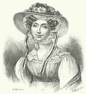 Adeaide, Princess of Orleans by German School