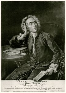 Alexander Pope by German School