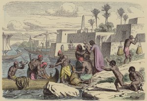 Ancient Egyptian fishermen