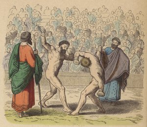 Ancient Greek Boxing by German School