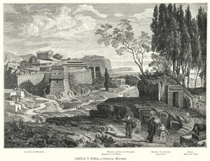 Ancient Greek City of Mycenae by German School
