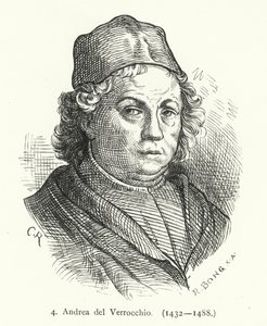 Andrea del Verrocchio, Italian Renaissance Painter, Sculptor and Goldsmith by German School