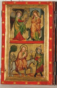 Annunciation and Flight to Egypt, from the Clarissinnenaltar