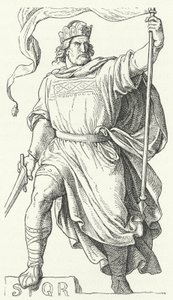 Arnulf of Carinthia, disputed King of Italy and Holy Roman Emperor by German School