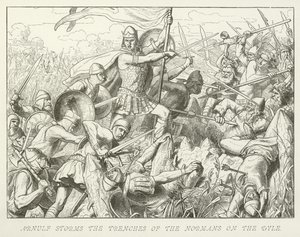 Arnulf Storms the Trenches of the Normans on the Dyle