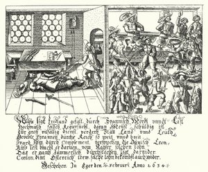 Assassination of Albrecht von Wallenstein by German School