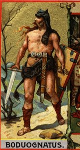 Barbarians: Portrait of Boduognat by German School